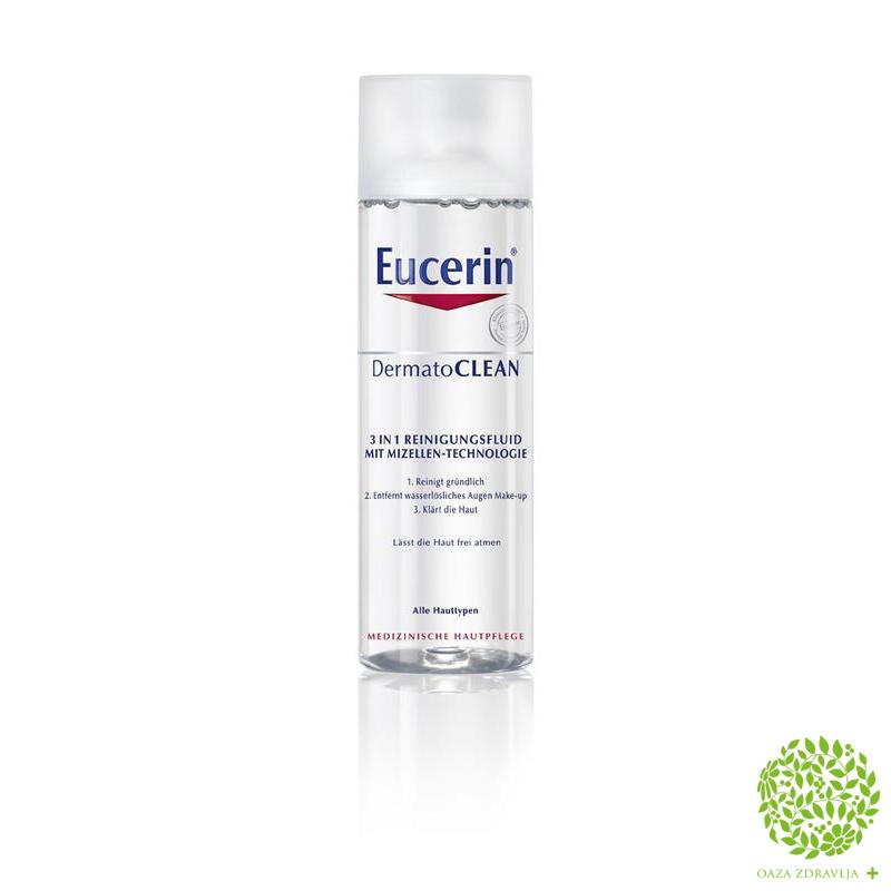 EUCERIN DERMATOCLEAN 3U1 MICELARNA VODA 200 ml 