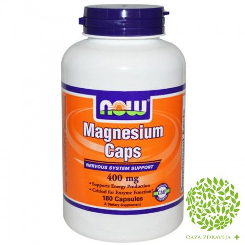 NOW MAGNEZIJUM 400mg  180 kapsula 
