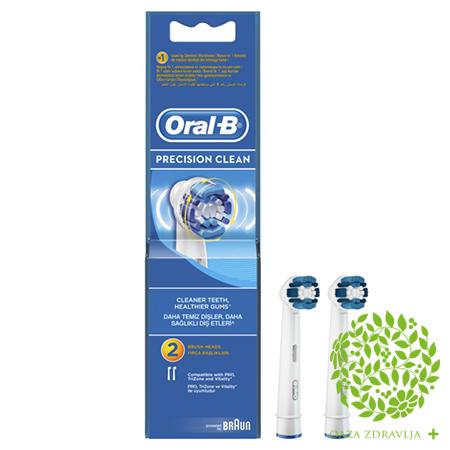 ORAL-B GLAVA ZA ELEKTRIČNU ČETKICU PRECISION CLEAN EB20 2 KOM.