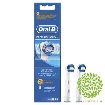 ORAL-B GLAVA ZA ELEKTRIČNU ČETKICU PRECISION CLEAN EB20 2 KOM. 