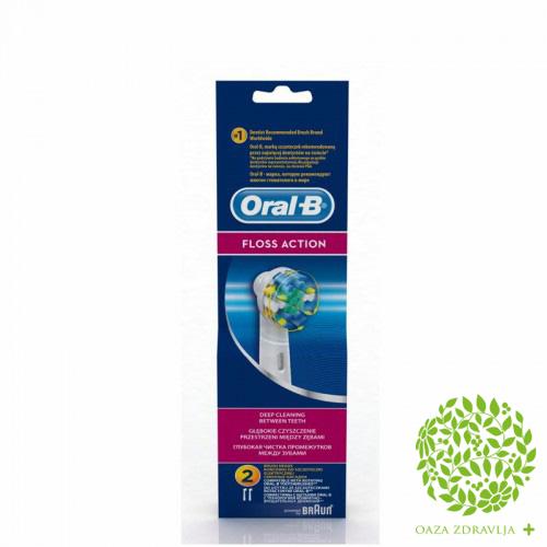 ORAL-B GLAVA ZA ELEKTRIČNU ČETKICU FLOSS ACTION EB25 2 kom. 