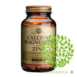 SOLGAR Ca + Mg + Zn 100 tableta