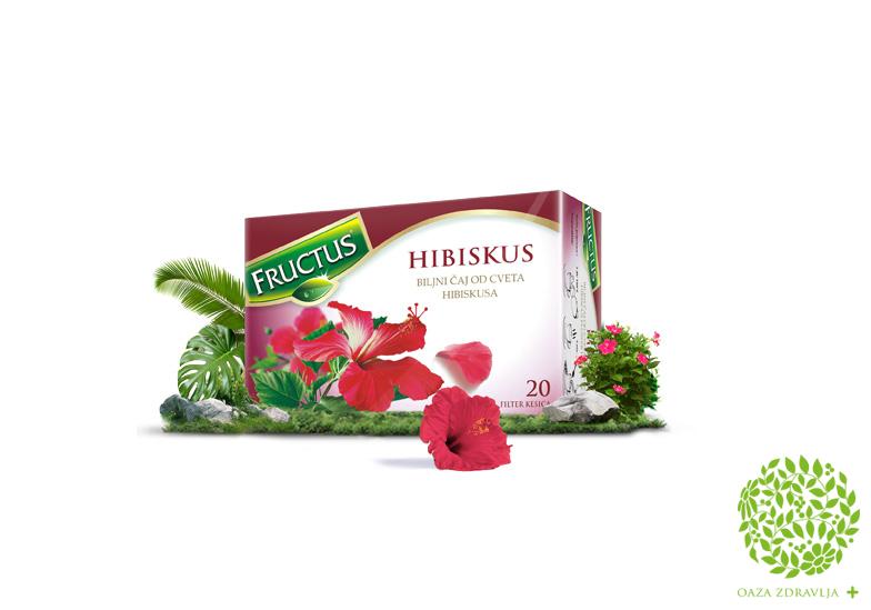 ČAJ HIBISKUS FILTER SA KONACEM