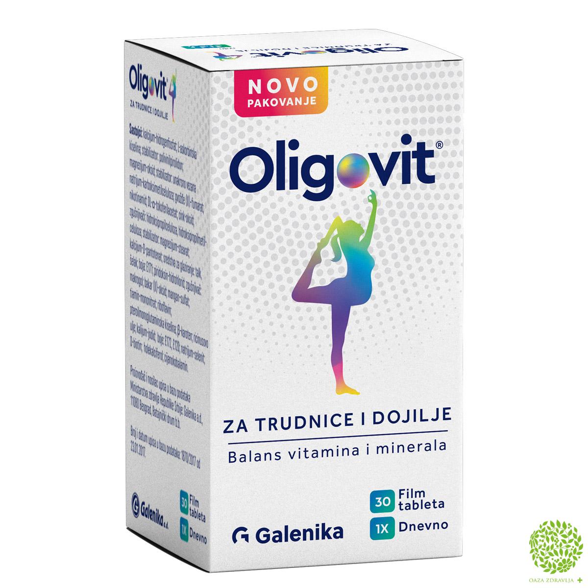 OLIGOVIT ZA TRUDNICE 30 tableta 
