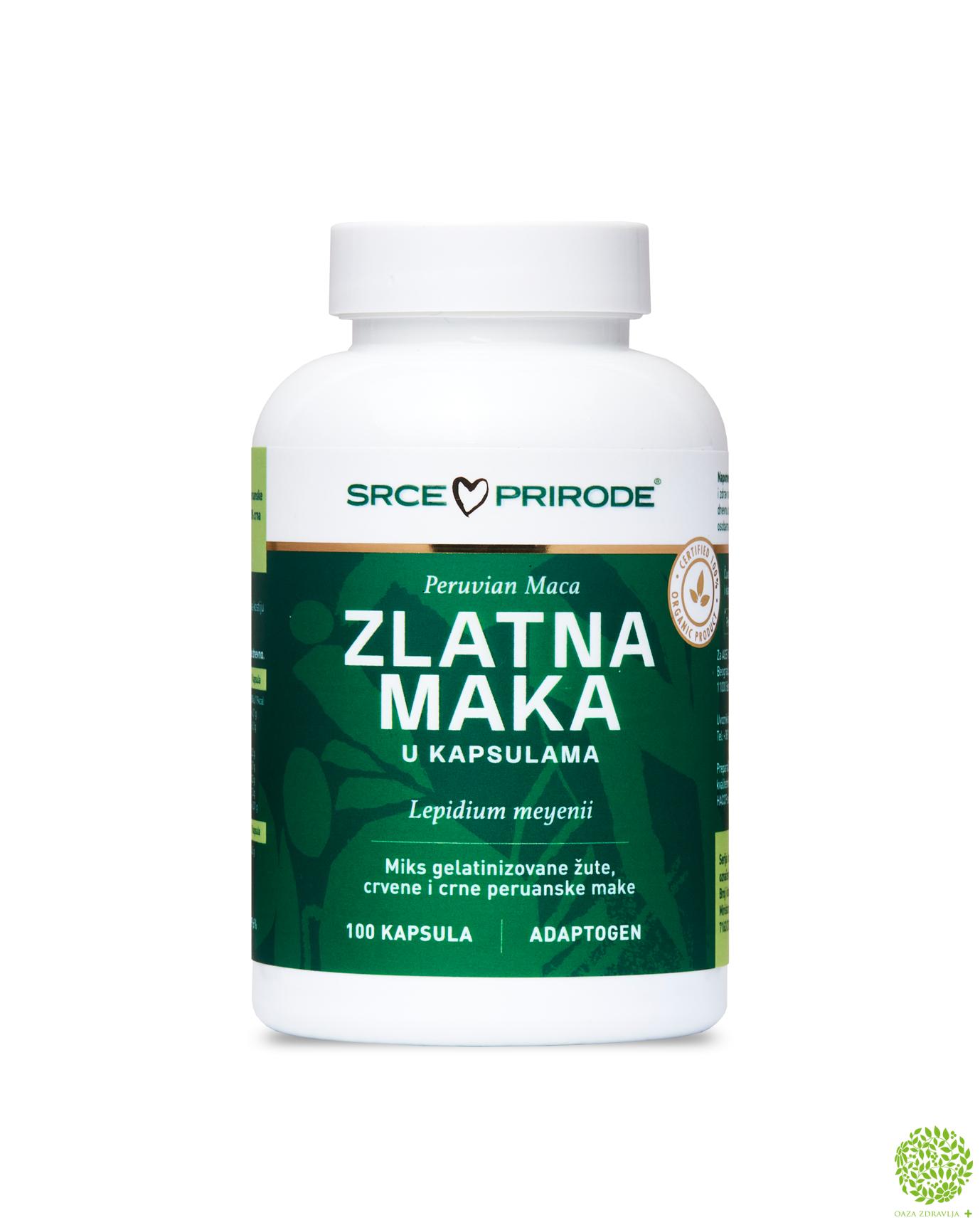 MAKA ZLATNA kapsule 100x500mg 