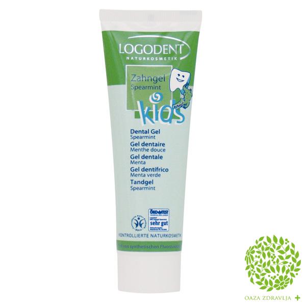 LOGONA PASTA ZA ZUBE KIDS - SPEARMINT 50ml 