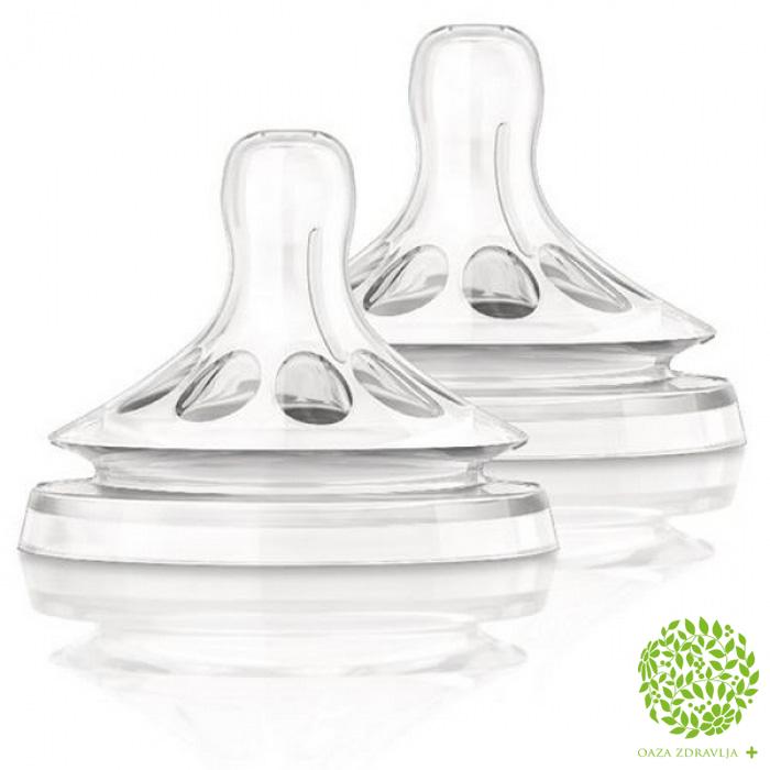 AVENT SILIKONSKA CUCLA NATURAL 1+