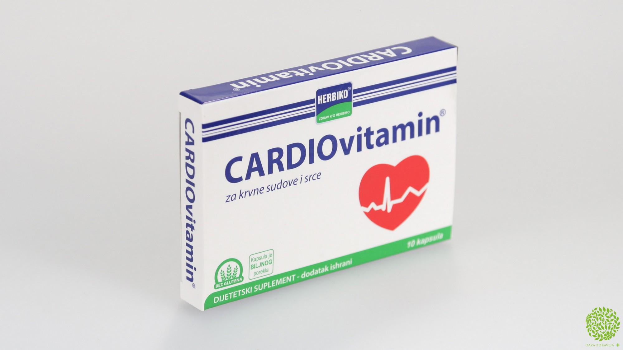 CARDIOVITAMIN 10 kapsula