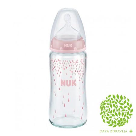 NUK STAKLENA FLAŠICA 0-6 m 745054