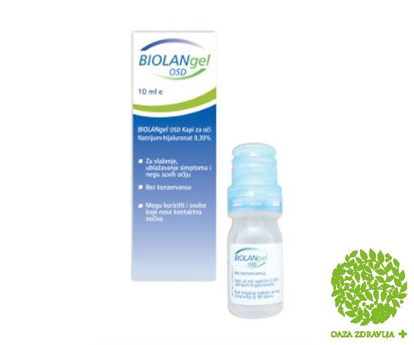 BIOLAN OSD GEL ZA OČI 10ml 