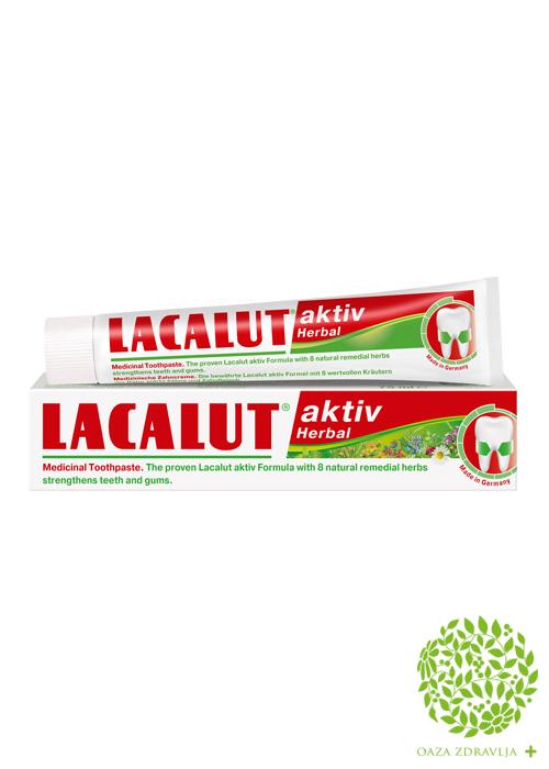 PASTA LACALUT ACTIV HERBAL 75 ml