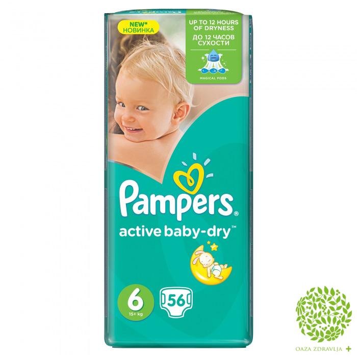 PAMPERS PELENE BR.6 56 kom. 