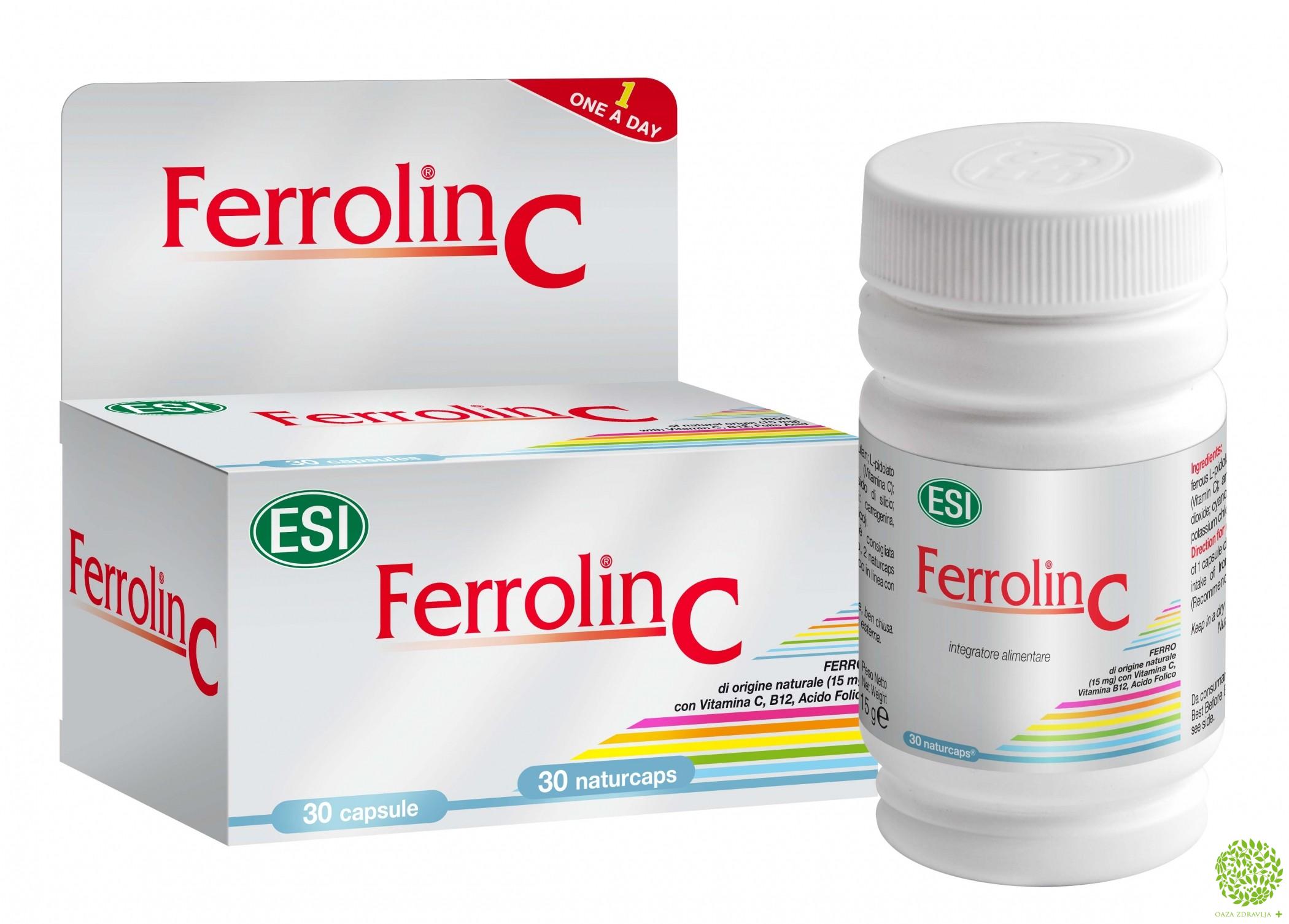 FERROLIN C 30 kapsula 