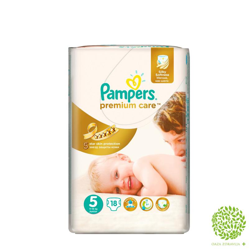 PAMPERS PELENE PREMIUM 5 18 kom.
