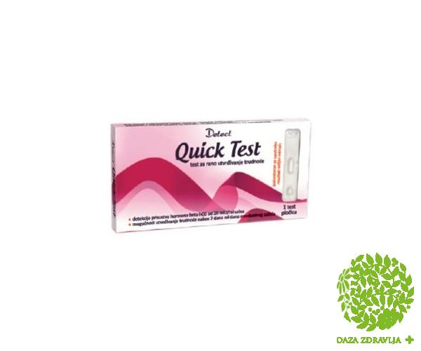 TEST ZA TRUDNOĆU QUICK PLOČICA