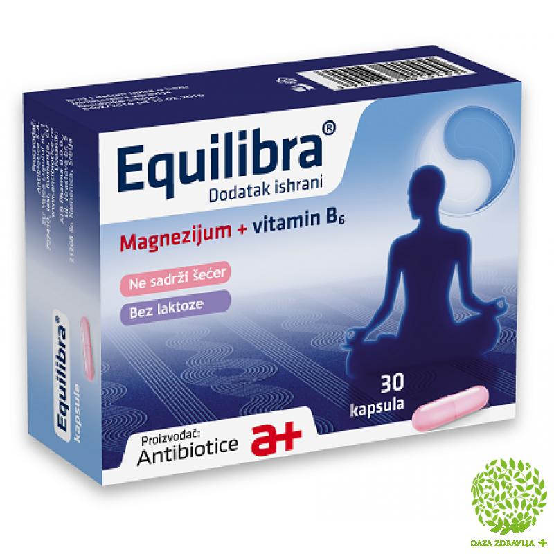 EQUILIBRA Mg + B6 30 kapsula 
