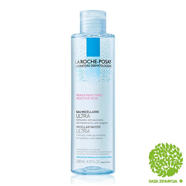 LA ROCHE-POSAY MICELARNA VODA ZA ČIŠĆENJE REAKTIVNA KOŽA 200 ML 