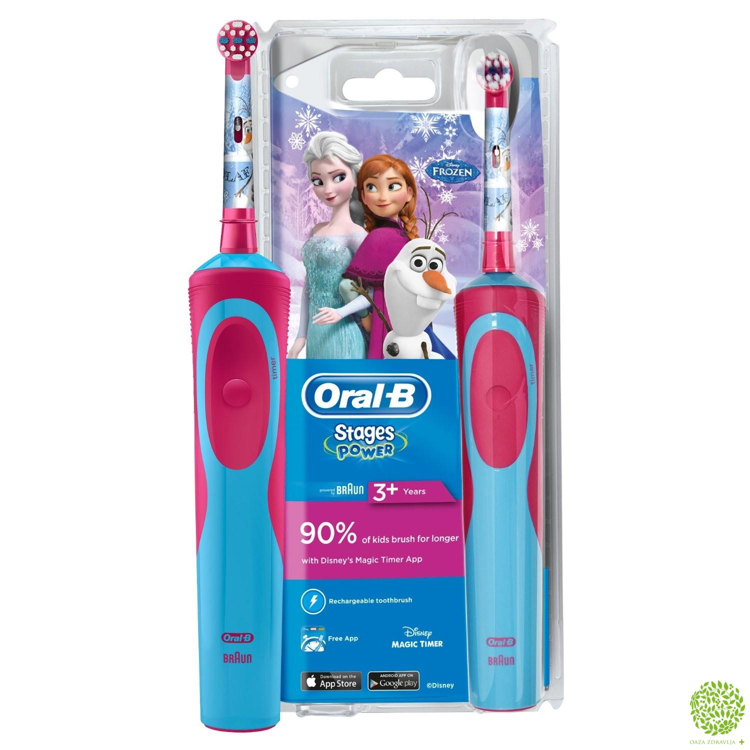 ORAL-B ELEK.ČET.FROZEN 3+ DECA