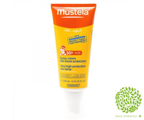 MUSTELA SUN LOSION SA VISOKOM UV ZAŠTITOM F50 200ml 