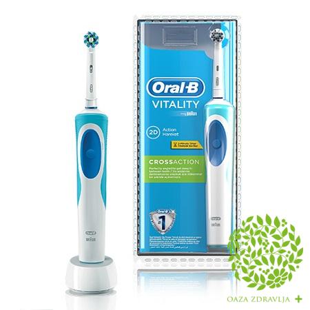 ORAL-B ELEKTRIČNA ČETKICA VITALITY CROSSACTION 2D 