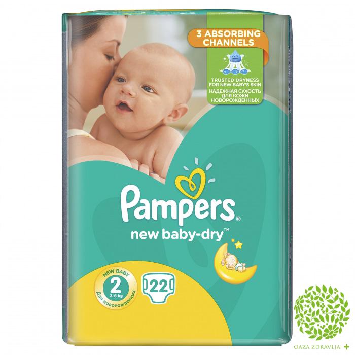 PAMPERS PELENE BR.2 22 kom.