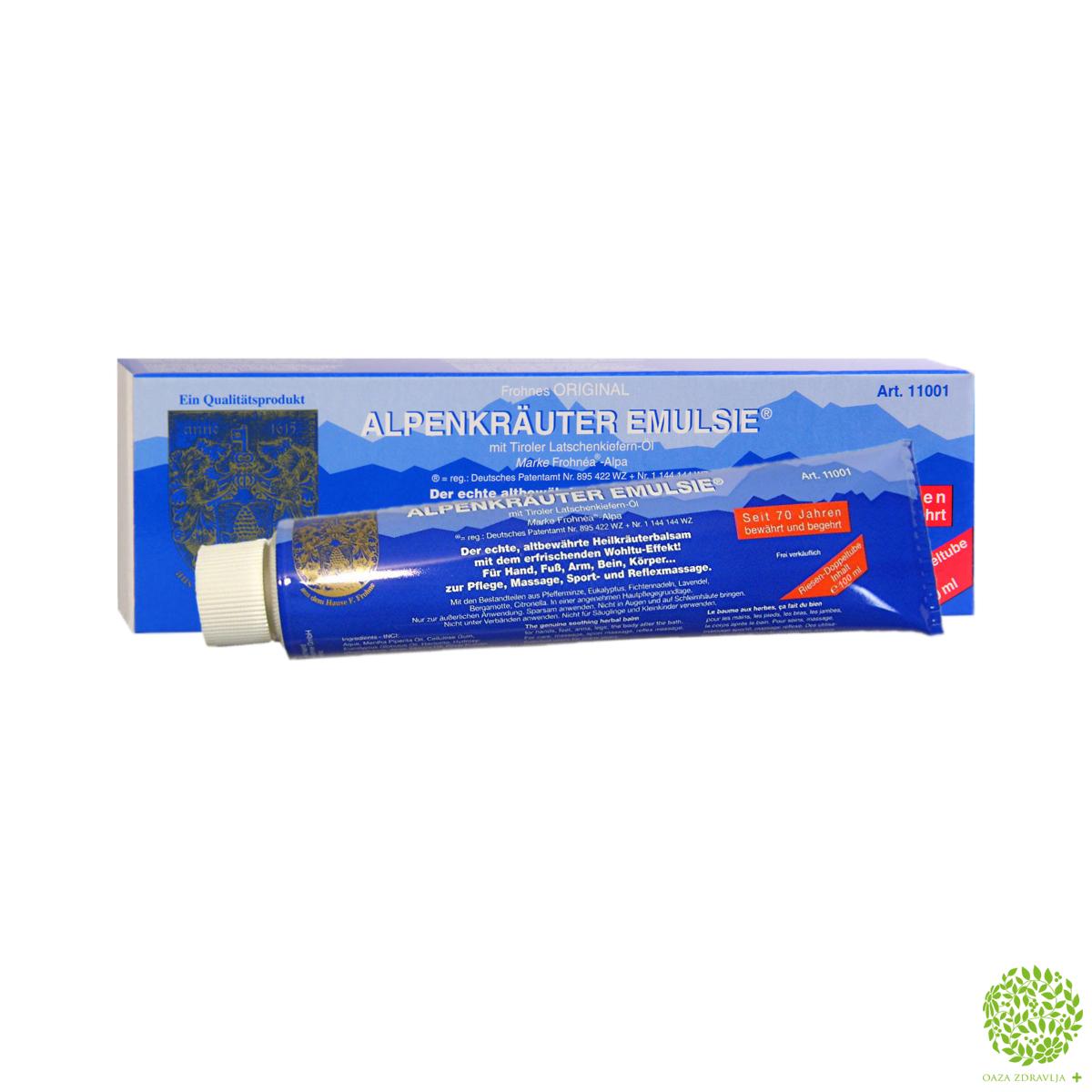 Alpska Alpenkrauter Emulzija 100ml Oaza Zdravlja