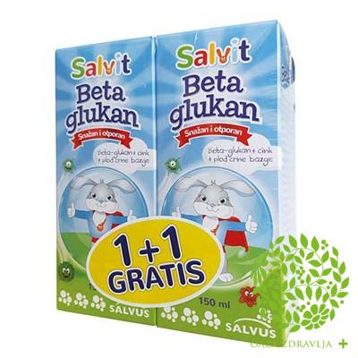 SALVIT BETA GLUKAN 150ml 1+1 GRATIS 