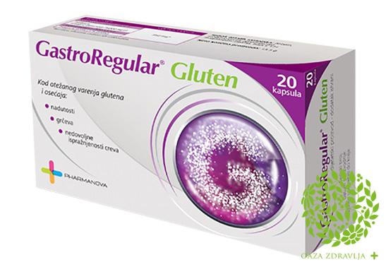 GASTROREGULAR GLUTEN 20 kapsula 