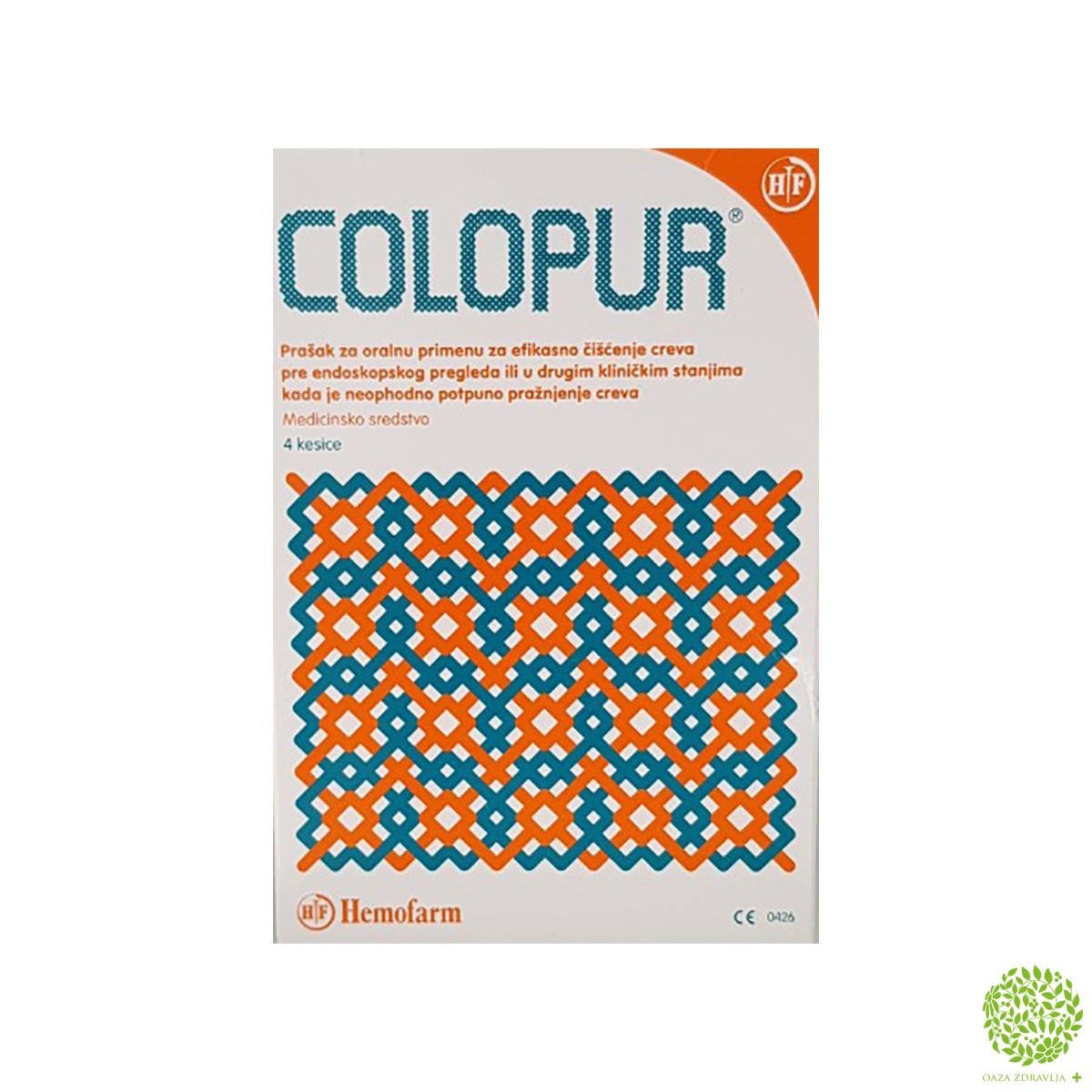 COLOPUR PRAŠAK 60G 4 kesice