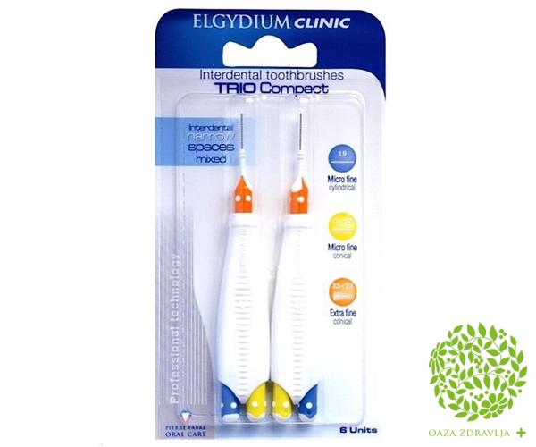 ELGYDIUM TRIOCOMPACT 2 INTERDENTALNE ČETKICE 