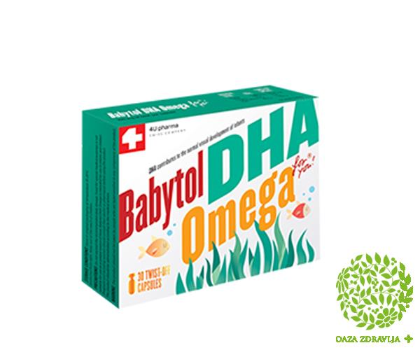 Babytol Dha Omega 30 Kapsula Oaza Zdravlja