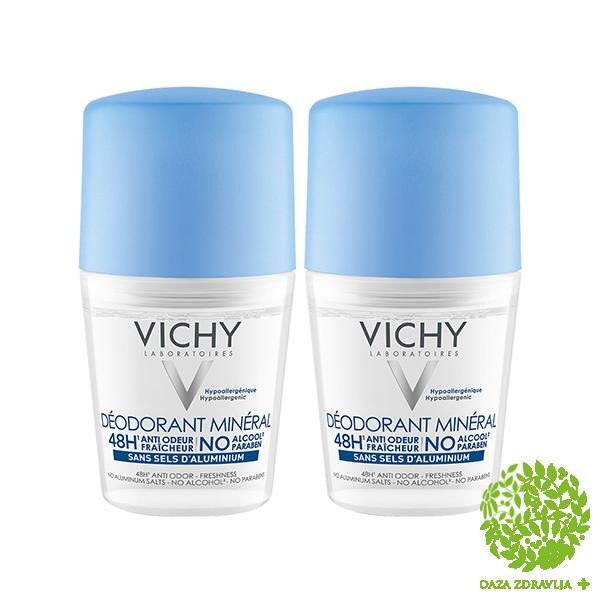 VICHY DEODORANT MINERAL ROLL-ON 