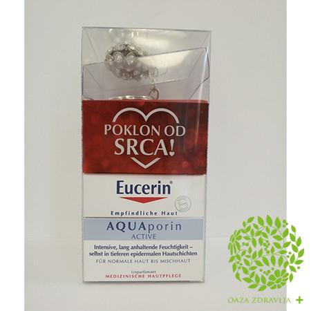 EUCERIN AQUAporin ACTIVE Lagana hidratantna krema za lice + POKLON