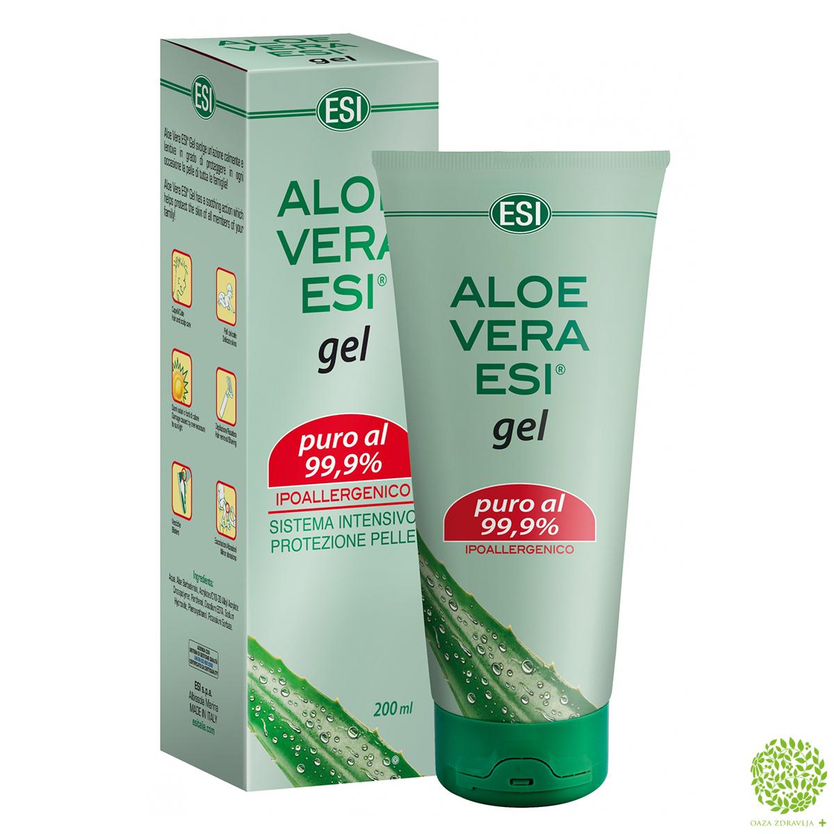 Aloe Vera Pure Gel 200ml Oaza Zdravlja