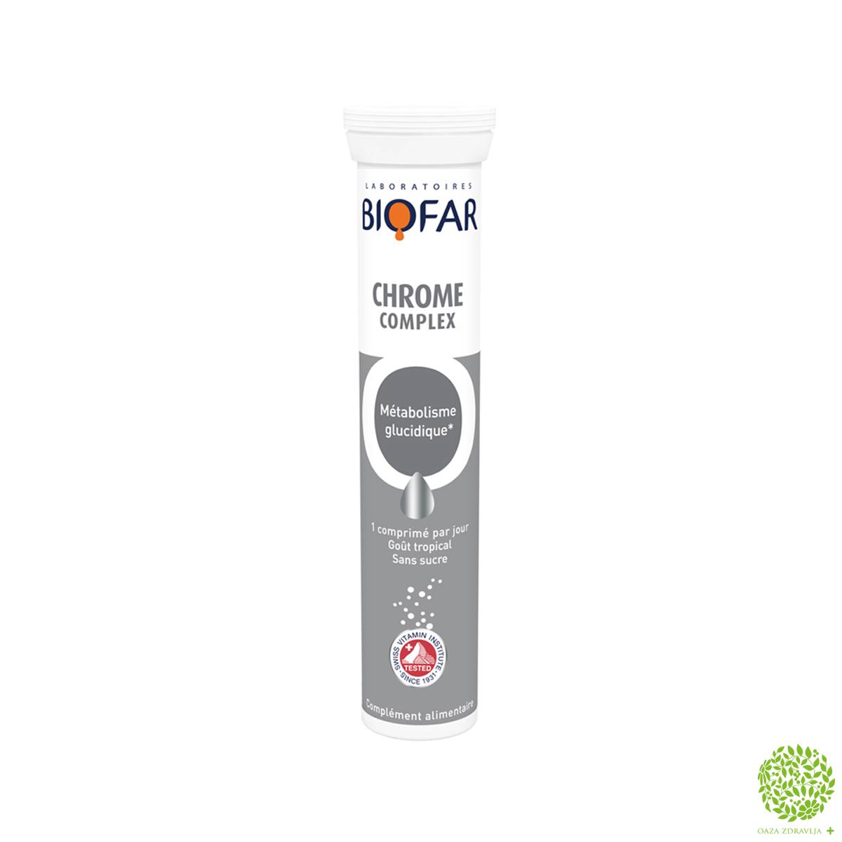 BIOFAR HROM COMPLEX 20 šumećih tableta 