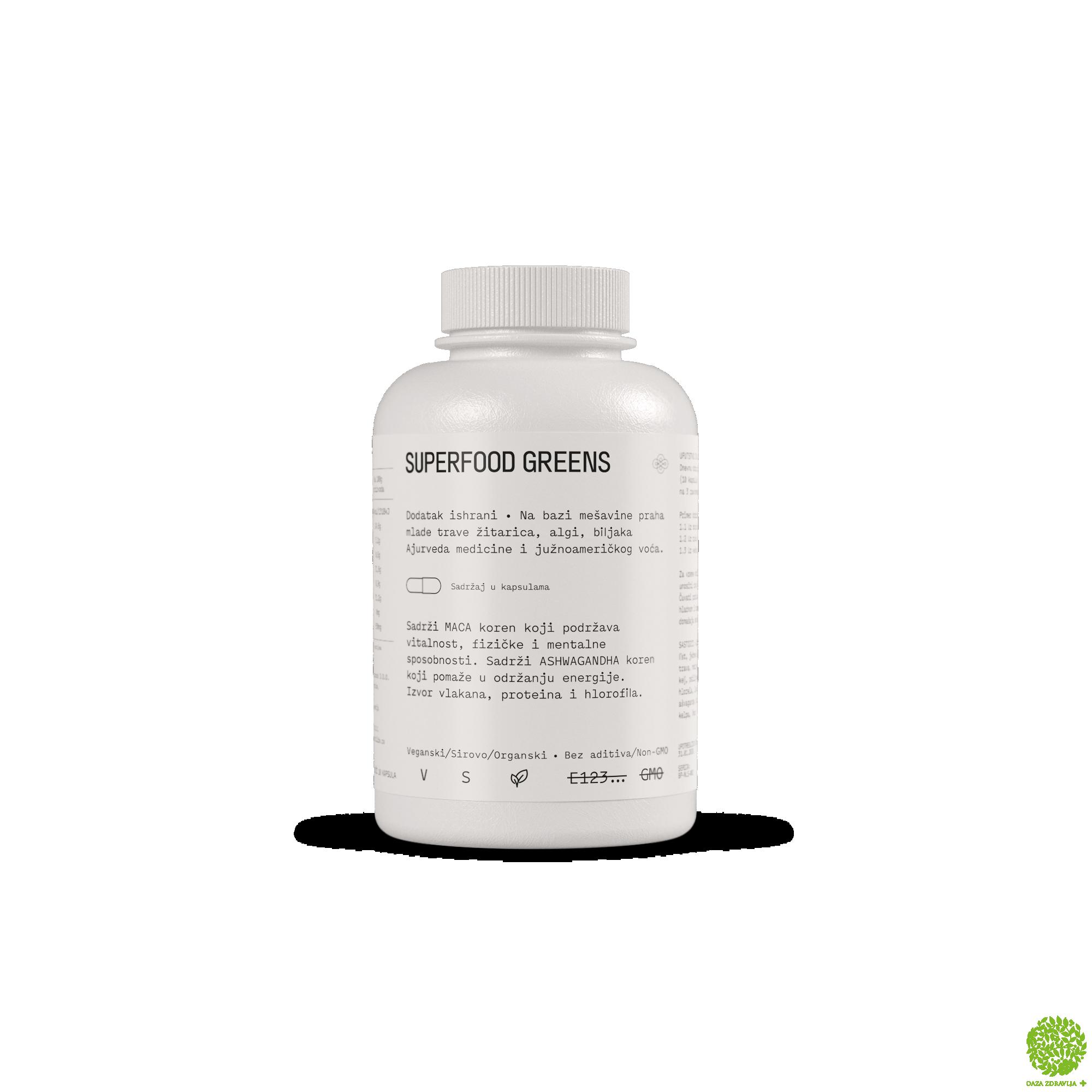 SF1 SUPERFOOD GREENS kapsule 