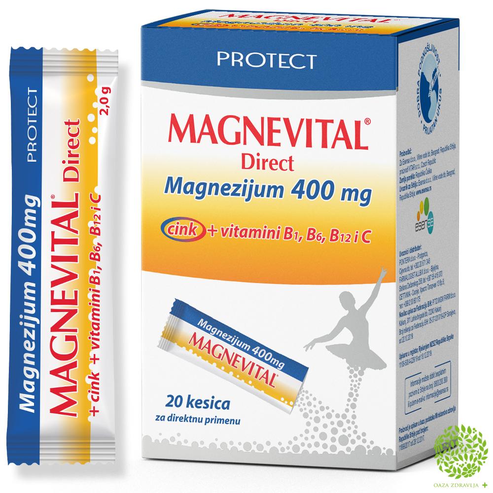 MAGNEVITAL DIRECT MG+ZN KES.A20 