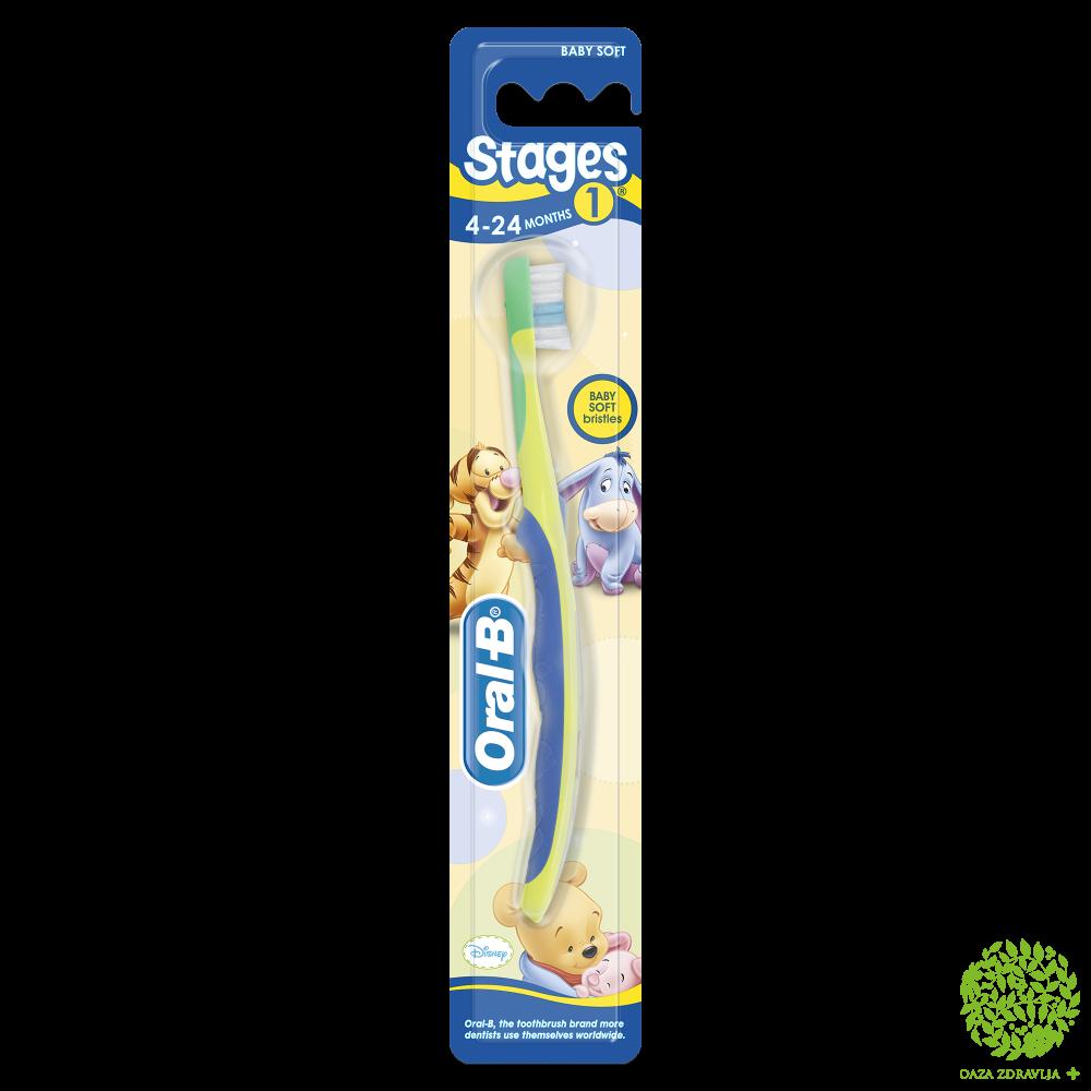 ČETKICA ORAL- B WINNIE UZRAST 0-2 GODINE