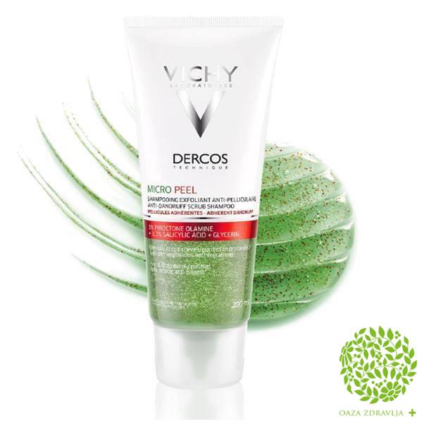 VICHY DERCOS PILING ŠAMPON PROTIV PERUTI 200ml - 20%