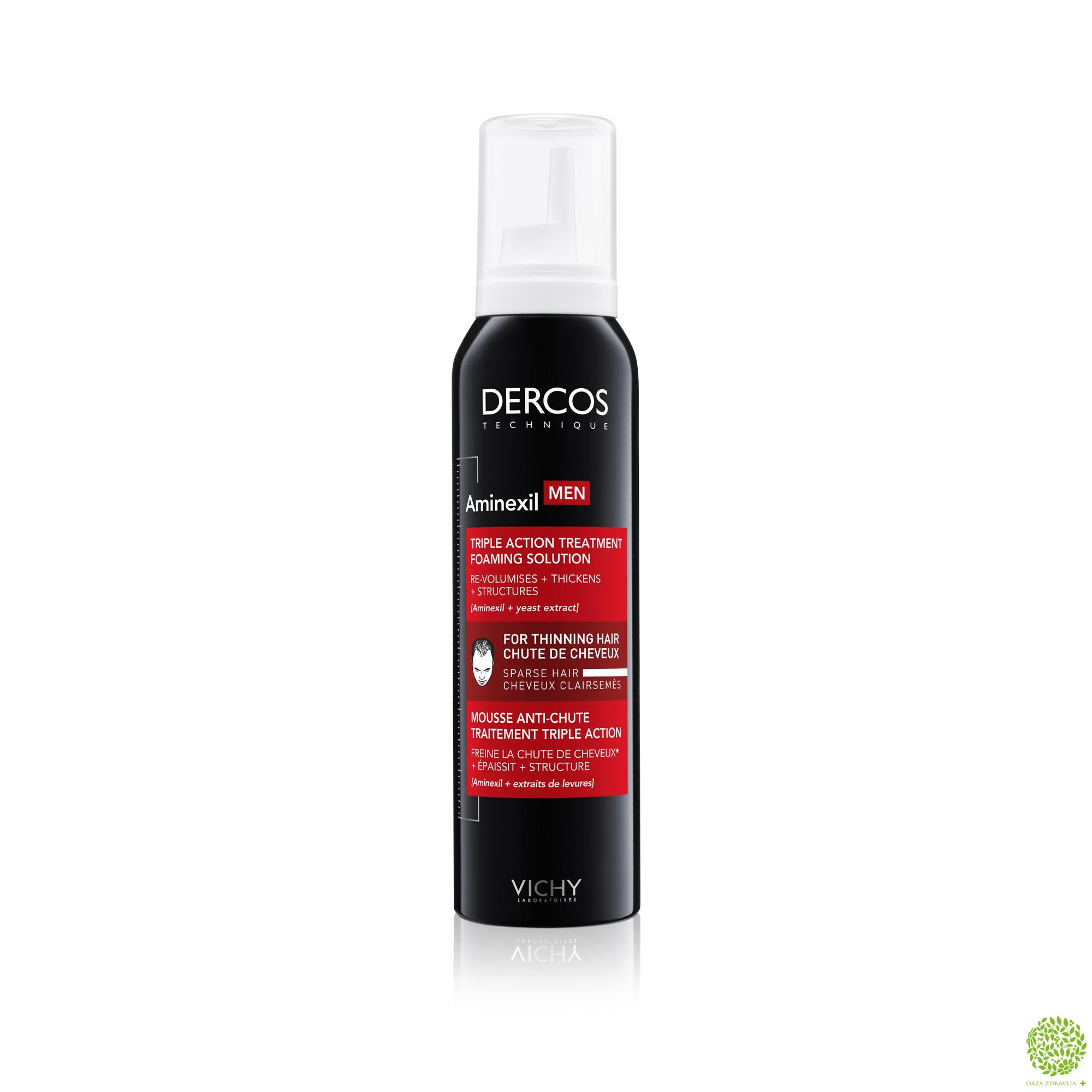 VICHY AMINEXIL MEN PENA TROSTRUKOG DELOVANJA 150ml