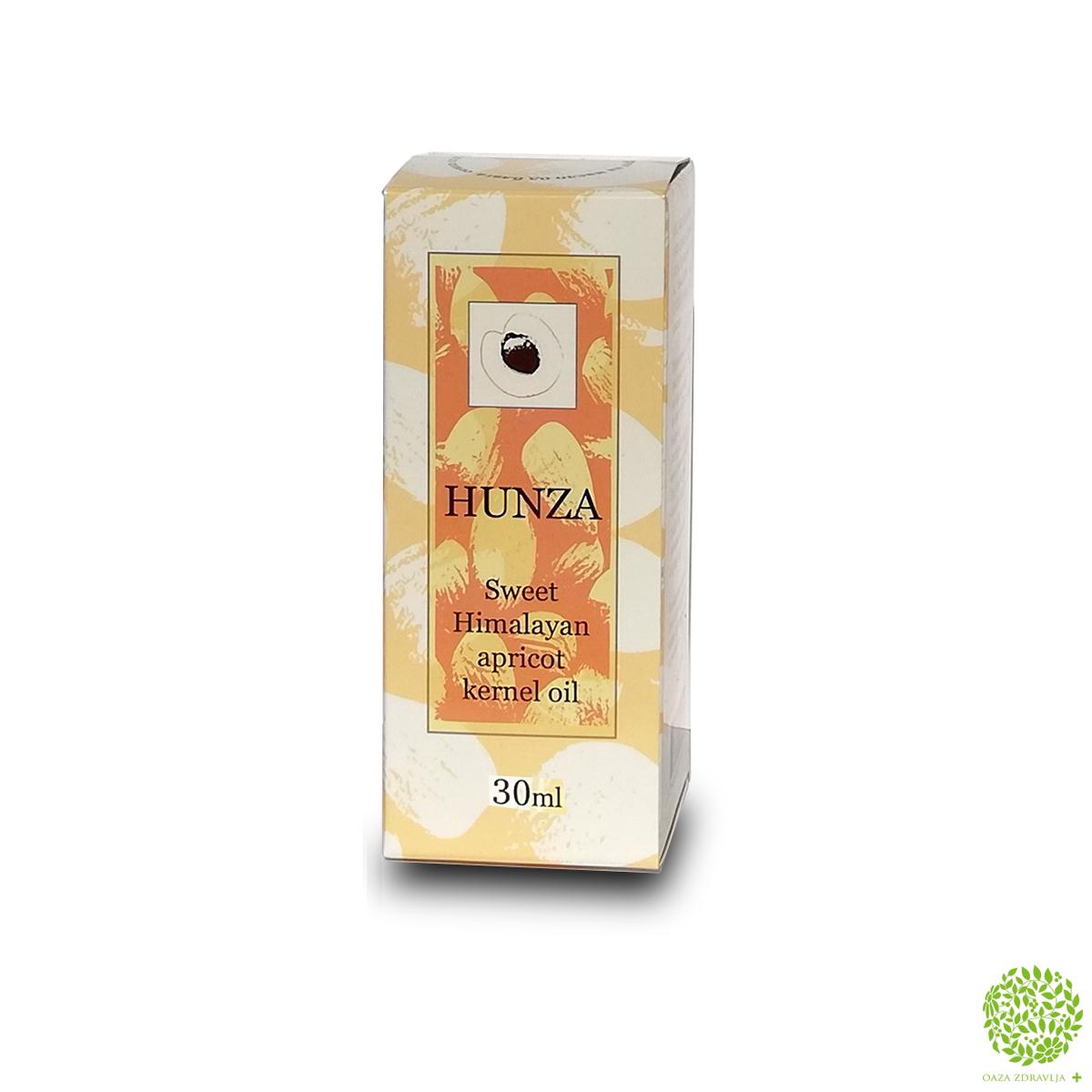 HUNZA ULJE OD SLATKE SEMENKE KAJSIJE 30ml