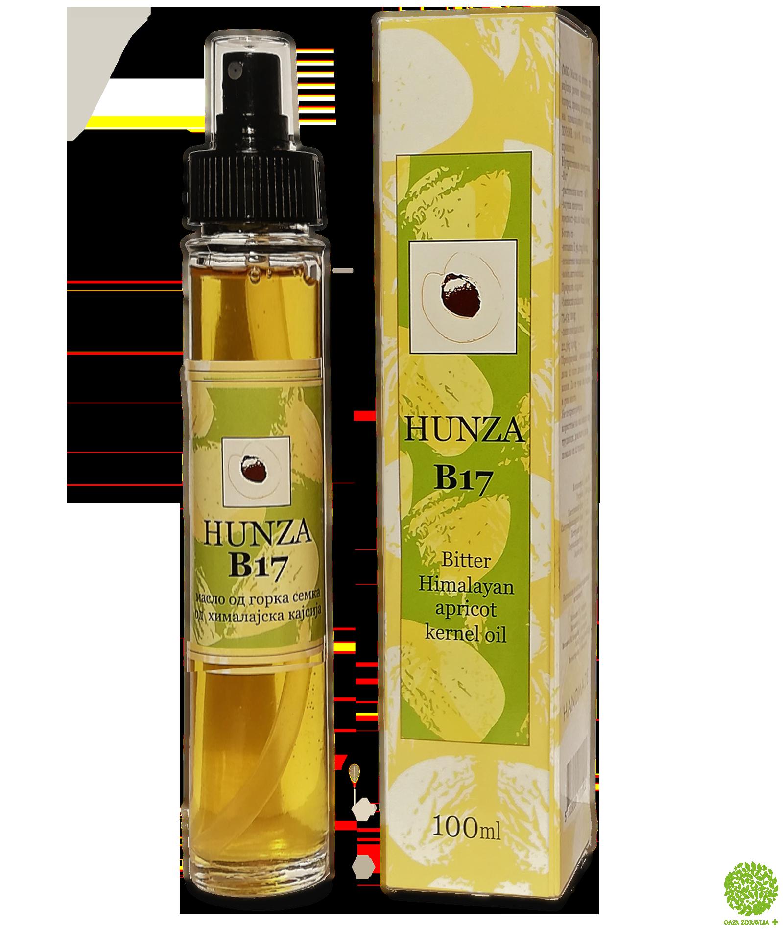 HUNZA ULJE OD GORKE SEMENKE KAJSIJE 100ml
