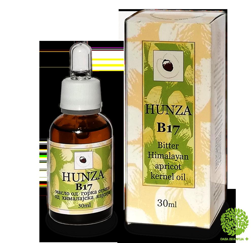 HUNZA ULJE OD GORKE SEMENKE KAJSIJE 30ml