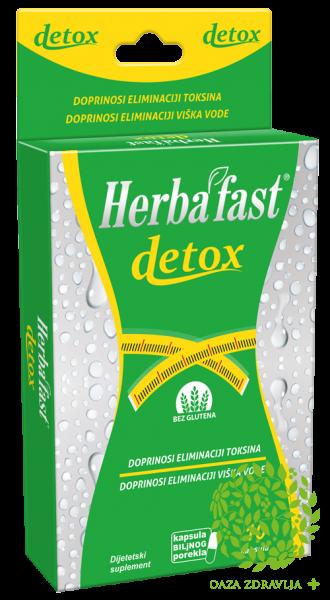 HERBAFAST DETOX 10 kapsula
