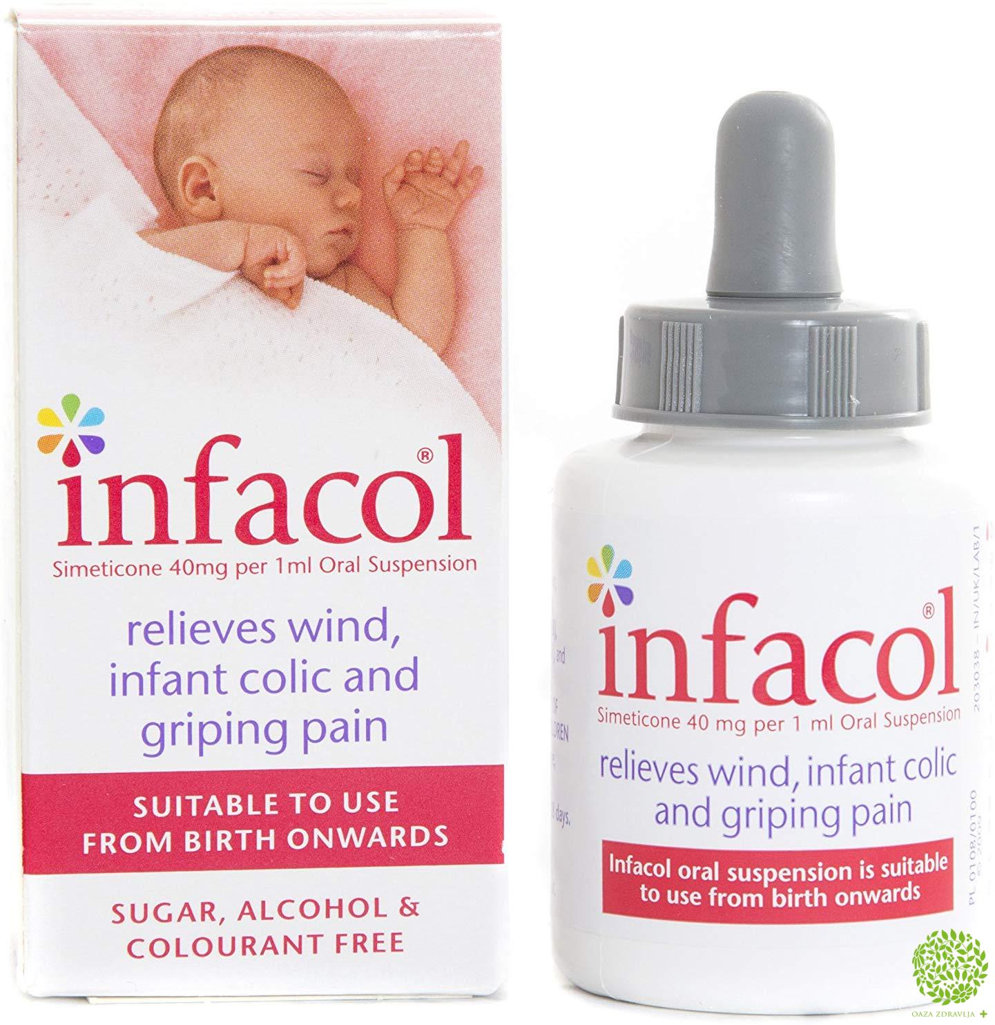 INFACOL SUSPENZIJA 40MG/ML 50ML 