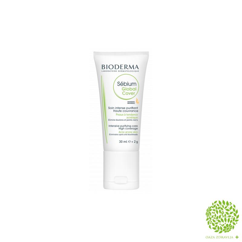 BIODERMA SEBIUM GLOBAL COVER 30ML +2G