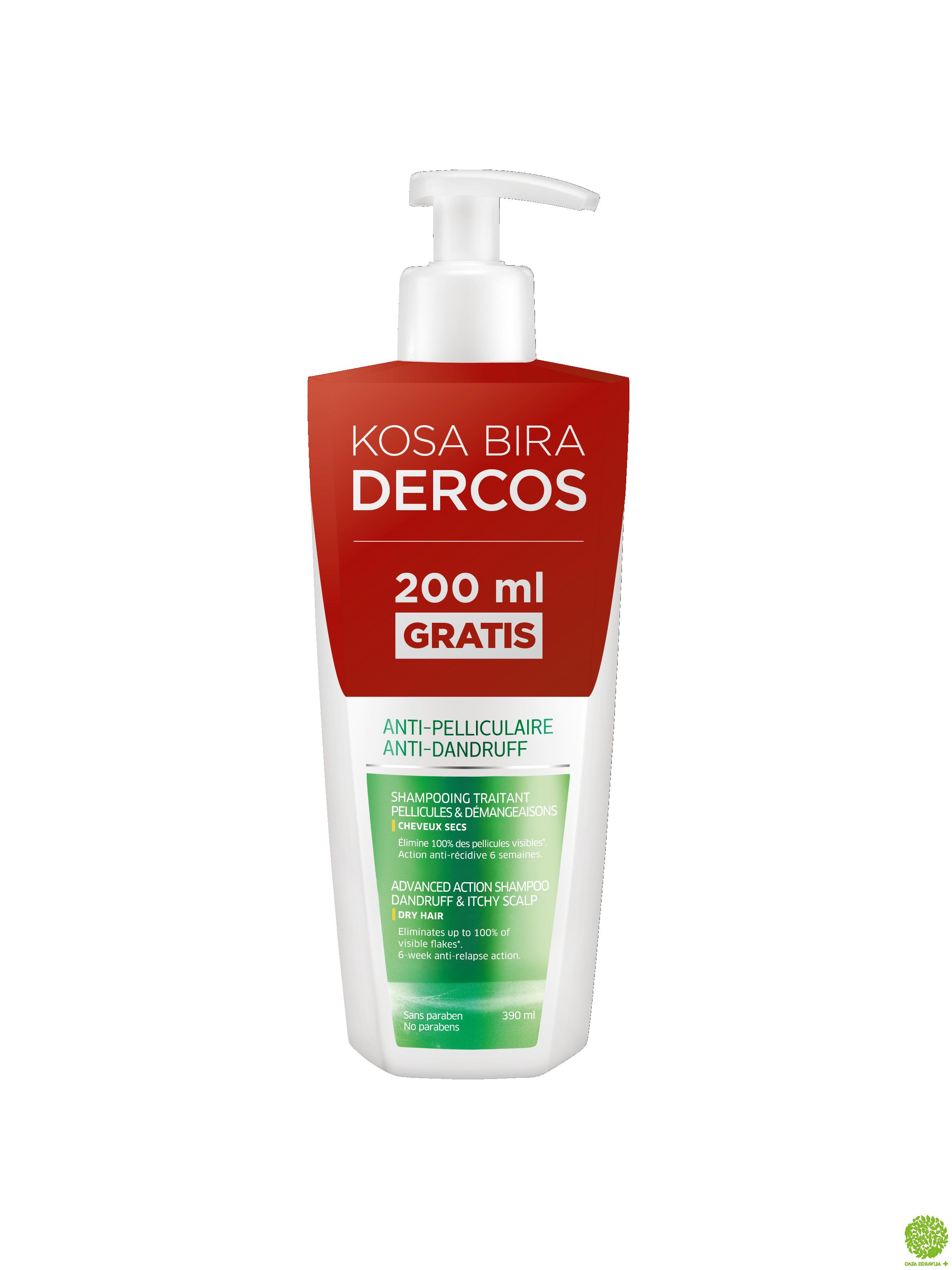 Vichy Dercos Sampon Protiv Peruti Za Suvu Kosu 400ml Promo Oaza Zdravlja