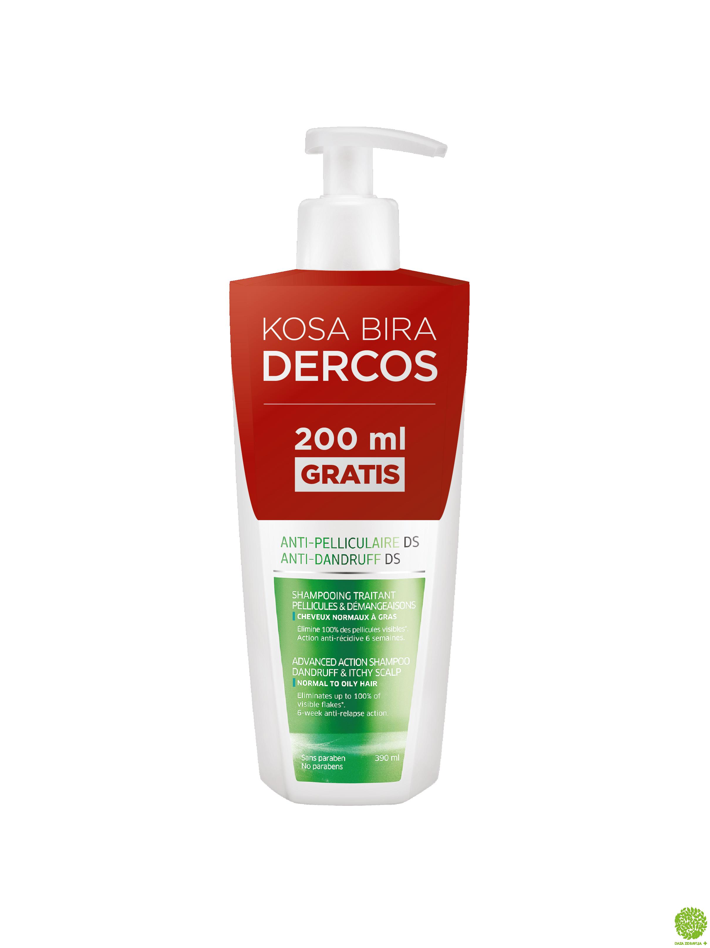 VICHY DERCOS ŠAM.PR.PER/MASNA KOSA 400ML