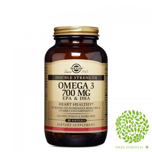 SOLGAR OMEGA 3 DOUBLE STRENGHT 30 KAPSULA 