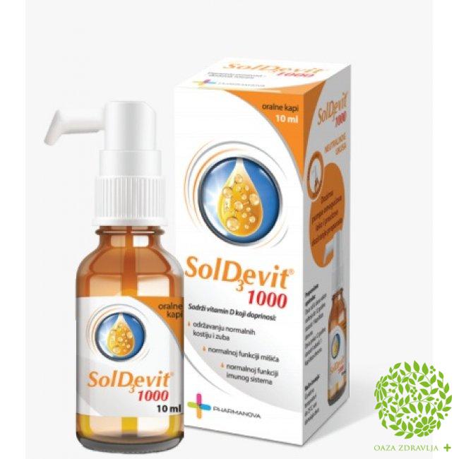 SOLDEVIT 1000 RASTVOR SA DOZ.PUMPOM 10ML 